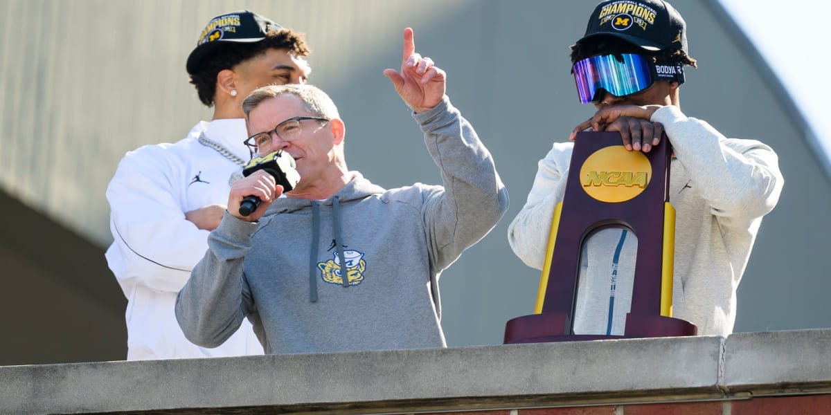Michigan Fans Pack Big House for NCAA Championship Celebration - Image 2