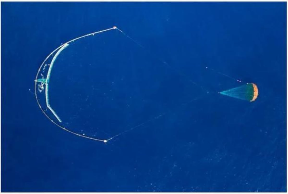 Ocean Cleanup System Successfully Catching Pacific Trash