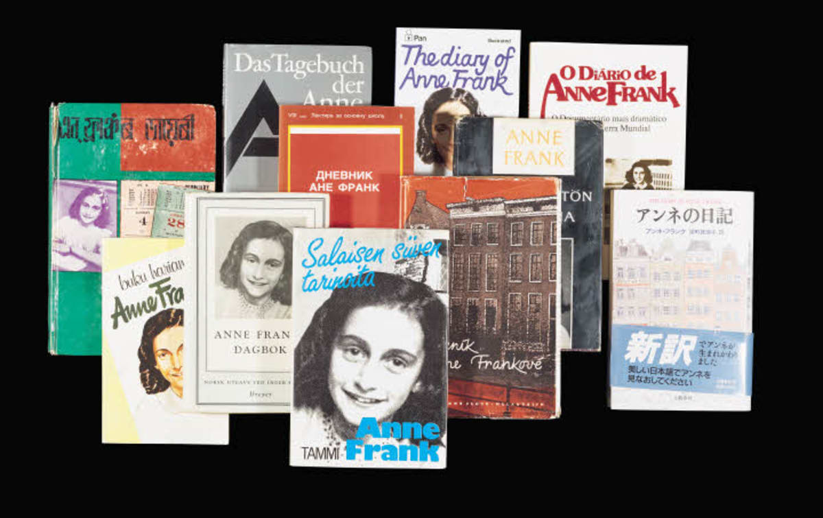 First edition copy of Anne Frank's diary from 1947 in excellent condition