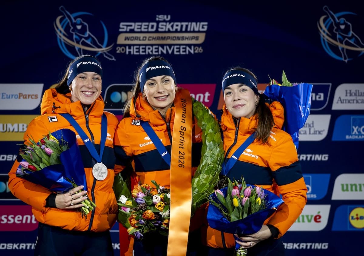 Dutch Skaters Sweep World Sprint Titles at Home