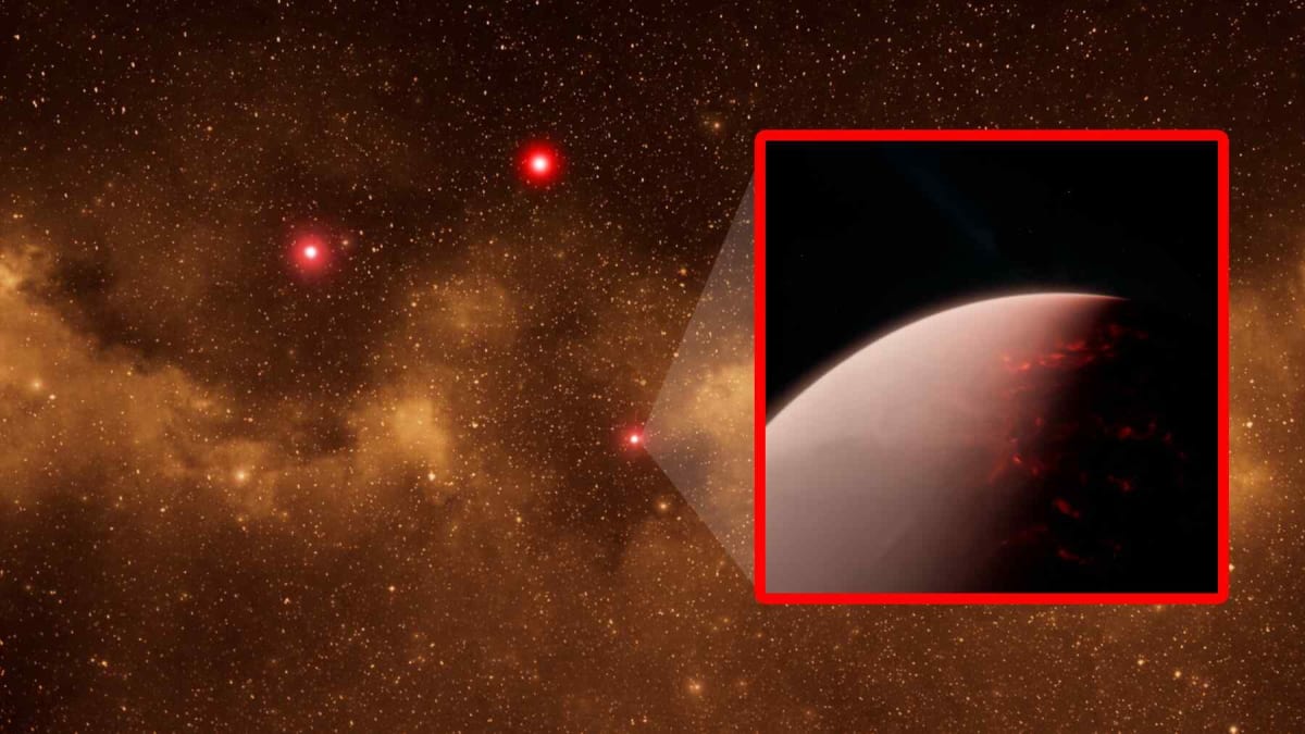 NASA Finds Lava Planet Where Daytime Lasts Forever