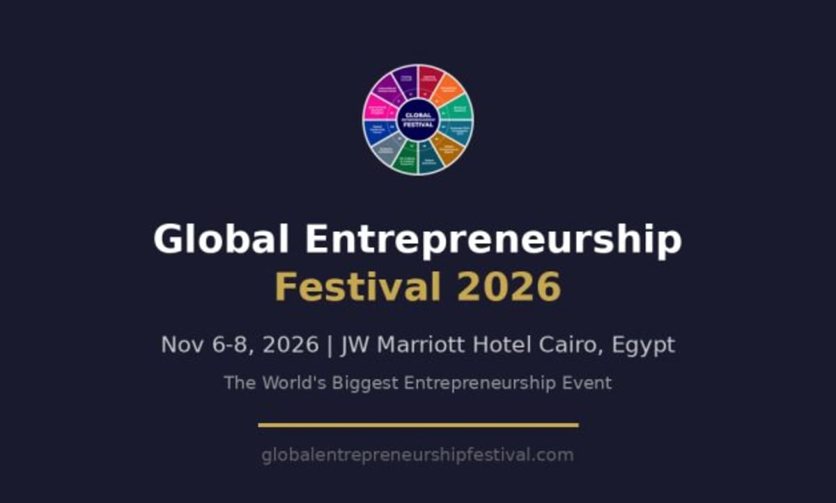 Cairo Hosts 10,000 Entrepreneurs from 70 Countries in November