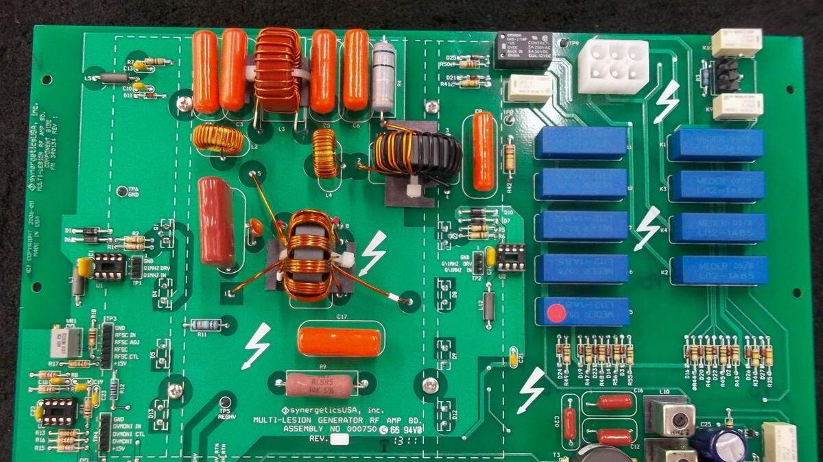 Modern semiconductor microchip laboratory with precision testing equipment and clean room environment