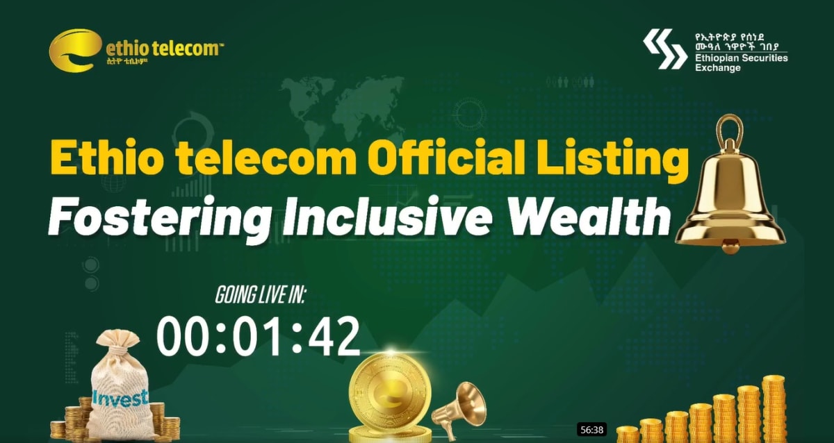 Ethiopia Lists National Telecom on New Stock Exchange