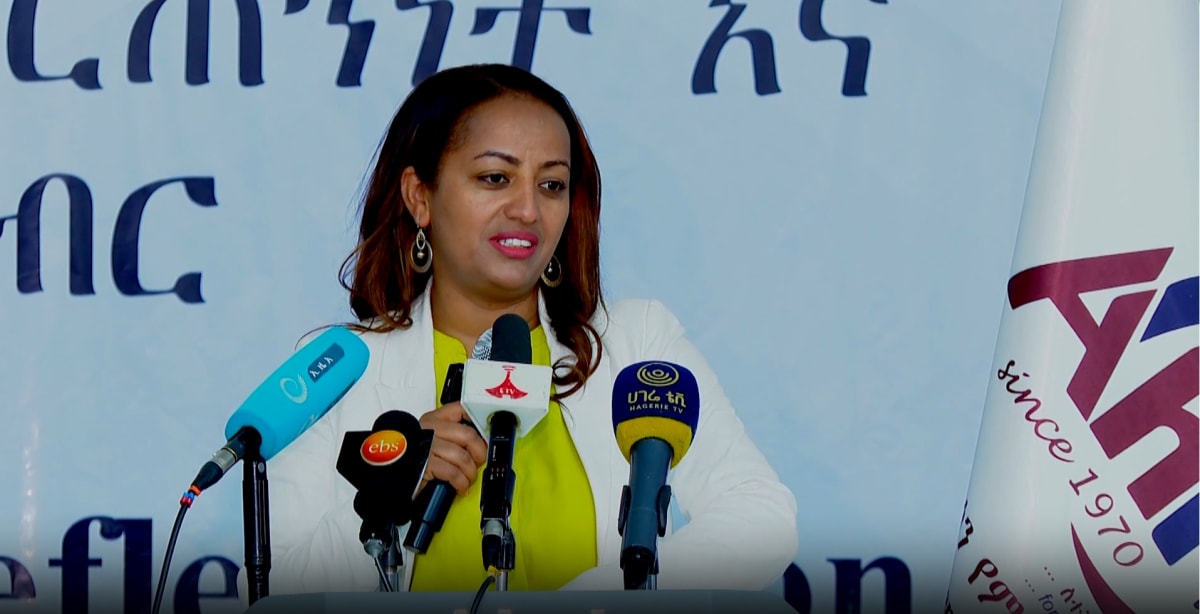 Ethiopian health researchers in modern laboratory conducting groundbreaking Marburg vaccine clinical trial