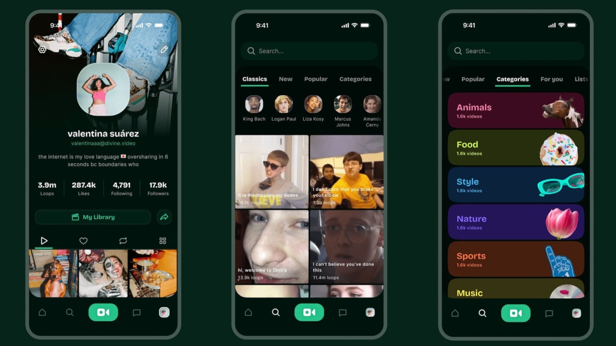 Vine Returns as Divine, Bans AI Content