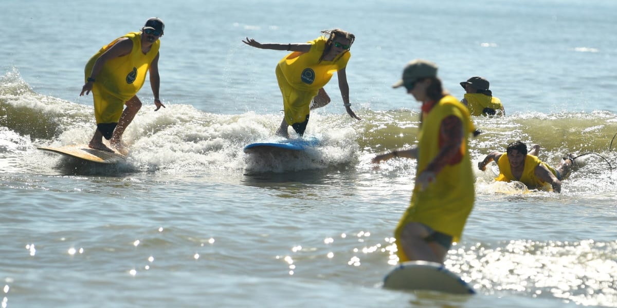 Surfing Bananas Chase World Record in Cocoa Beach - Image 2