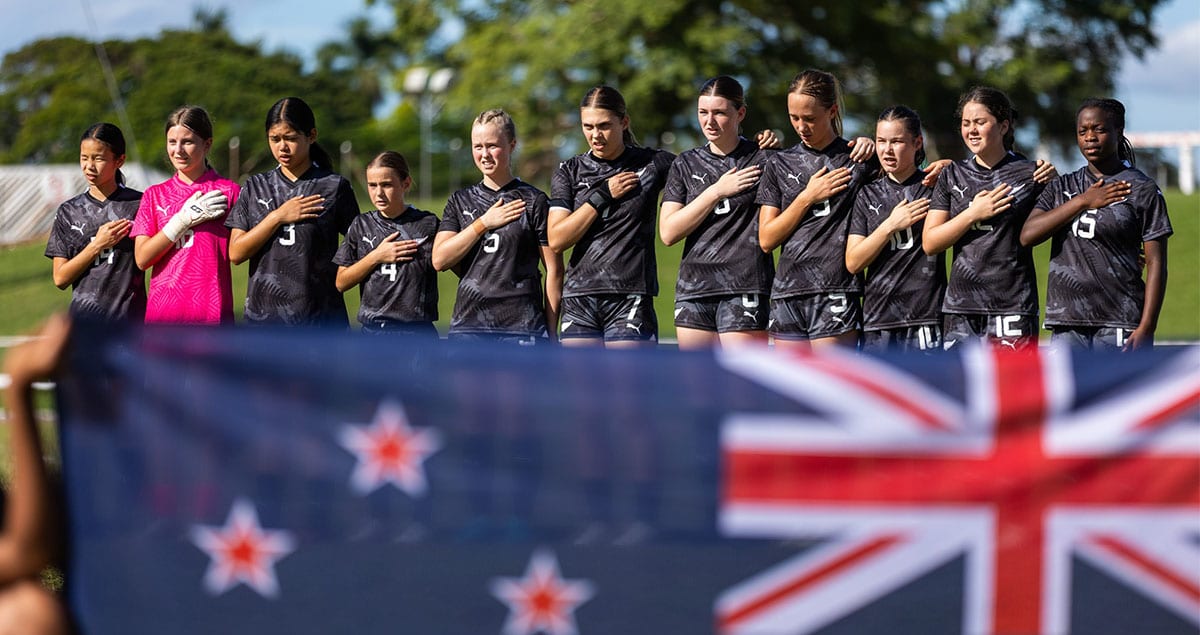 New Zealand U-15 Girls Win Eight-Nation Soccer Tournament