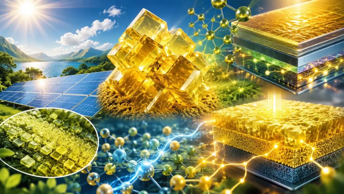 Scientists Discover Hidden Solar Material by Slowing Chemistry