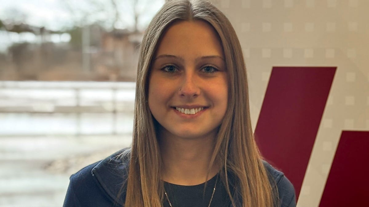 Kendra Klein, paralegal student and scholarship winner, at Lakeshore College in Wisconsin