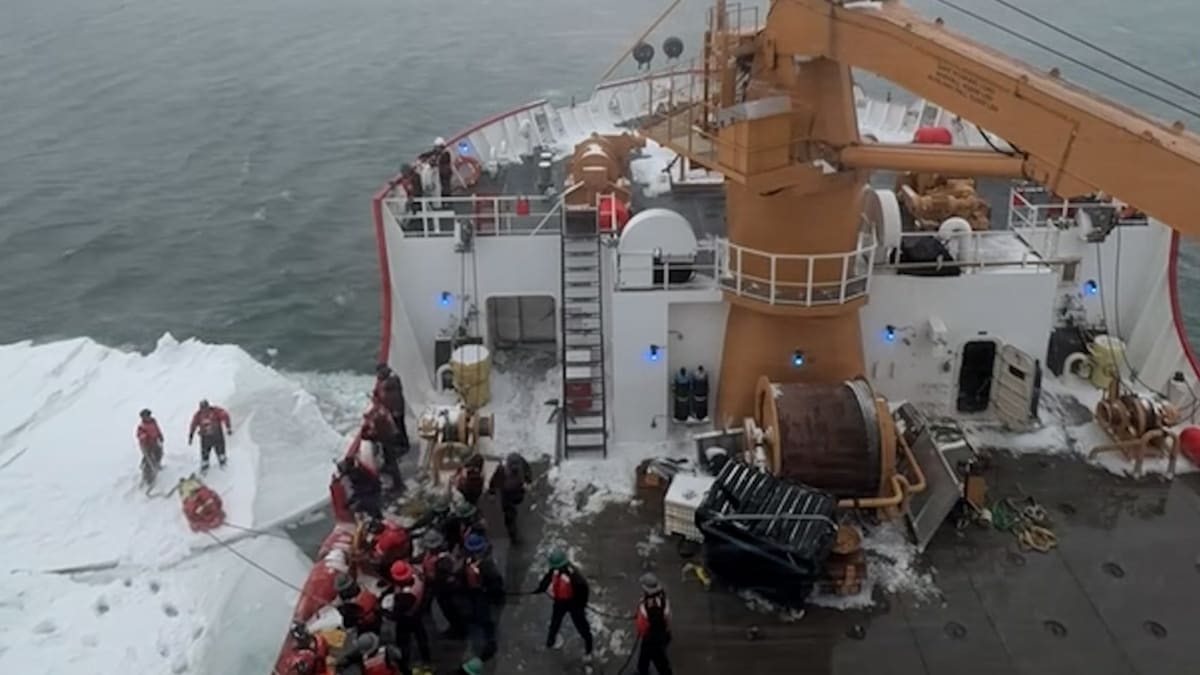Coast Guard Saves Snowmobiler Stranded on Ice in Blizzard - Image 2