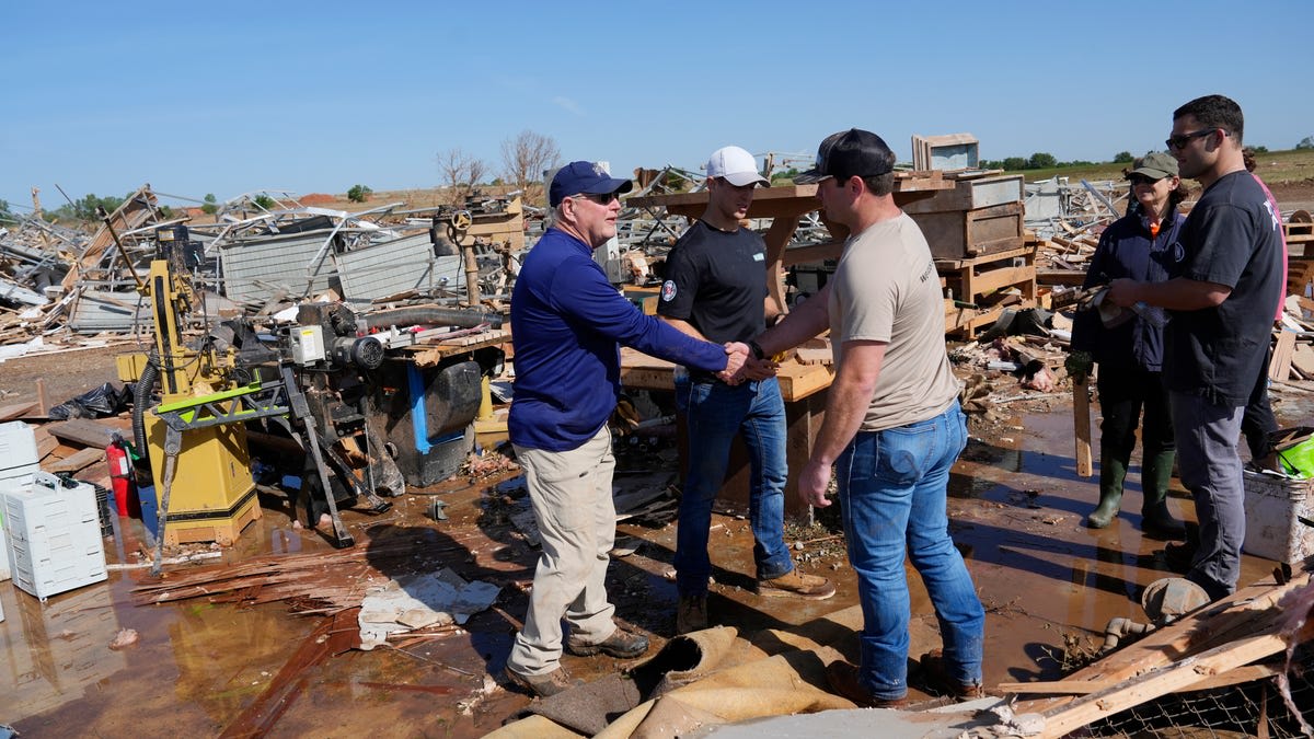Volunteers Drive Hours to Help Enid Tornado Survivors