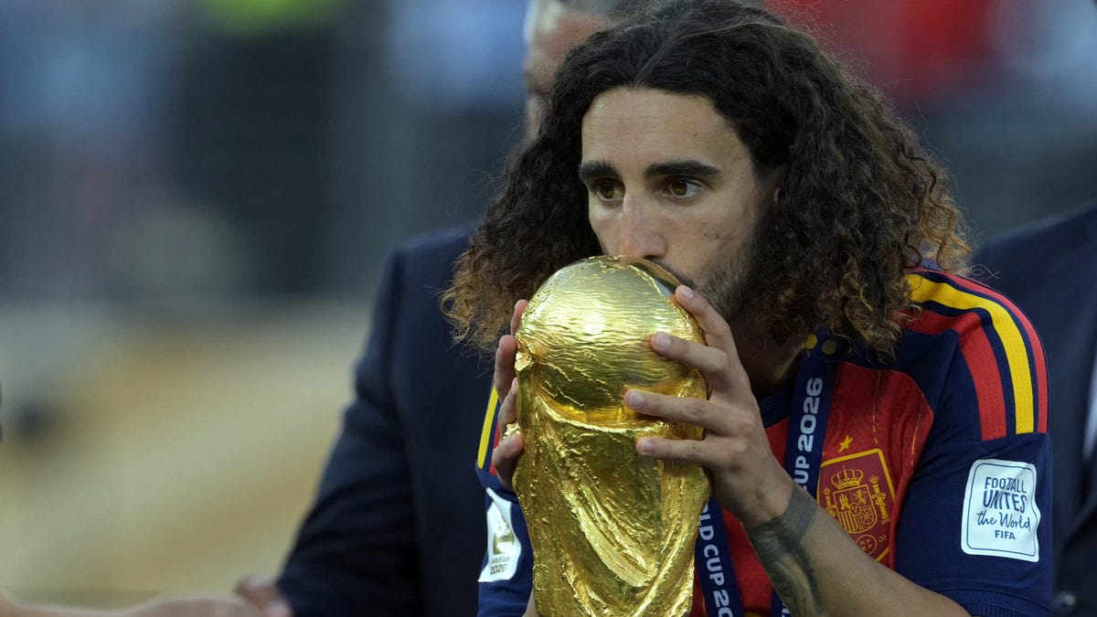 Spain's Cucurella Gets Coach's Face Tattooed After Win