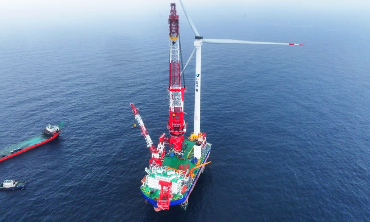 China Installs First Turbine 55 Miles Offshore