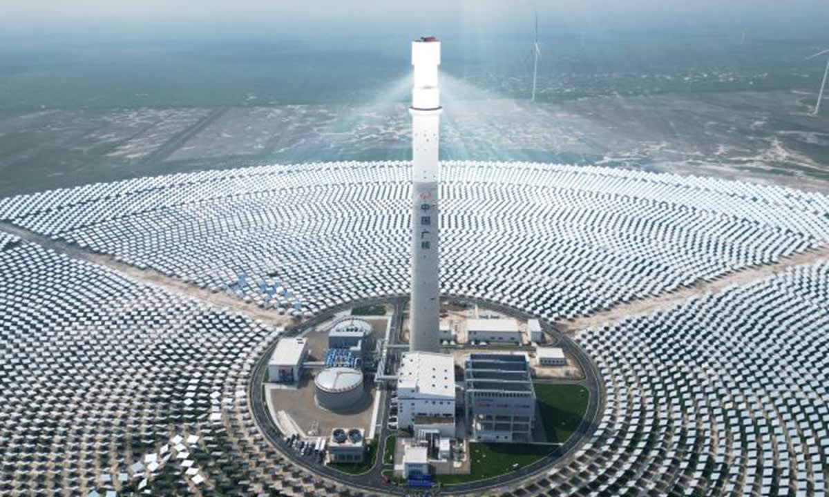 China's First Arctic Solar Plant Stores Power for 24 Hours