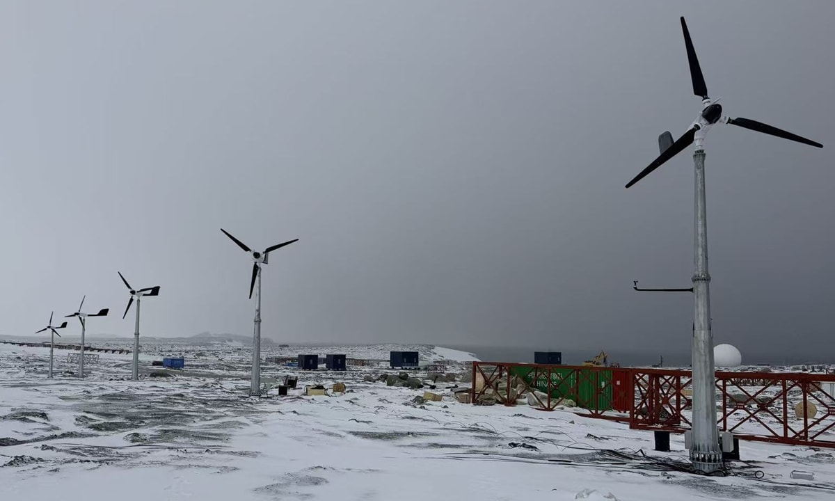Antarctica Station Runs 50% on Renewables During Polar Night