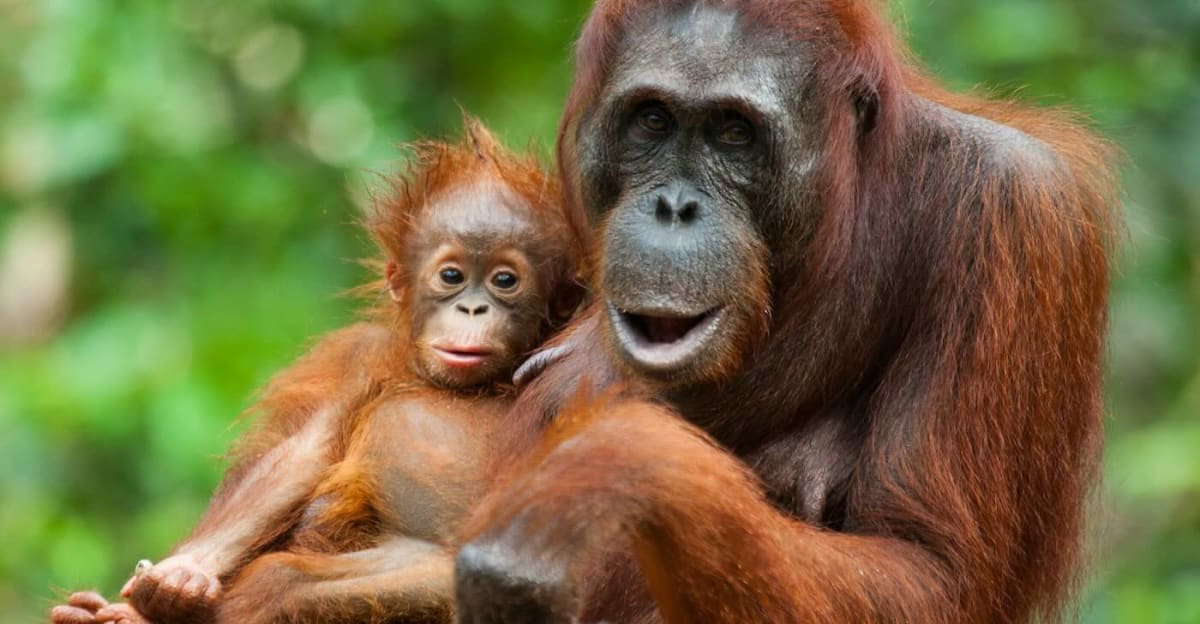 Rescued Orangutans Birth 10 Babies in Indonesian Forest - Image 2