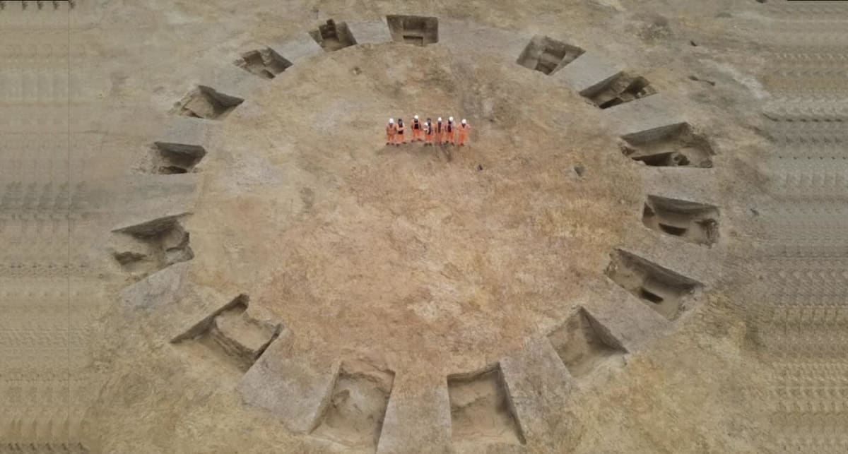 Wind Farm Dig Uncovers Roman Villa in Norfolk