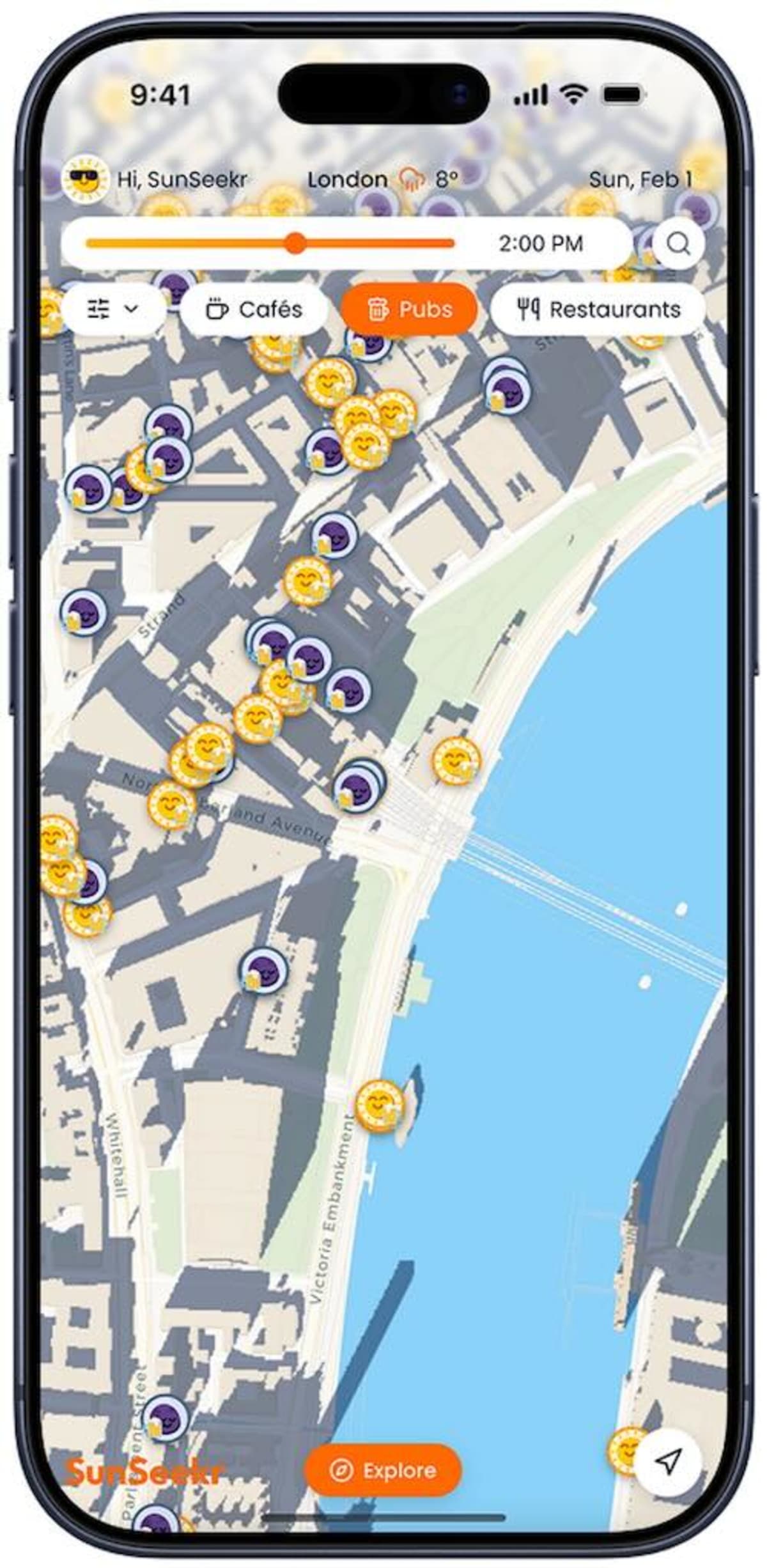 Architect's App Finds Sunny Pub Gardens Using Shadow Maps - Image 2