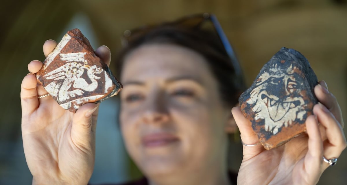 Man Returns Medieval Tiles He Stole as Boy 60 Years Ago