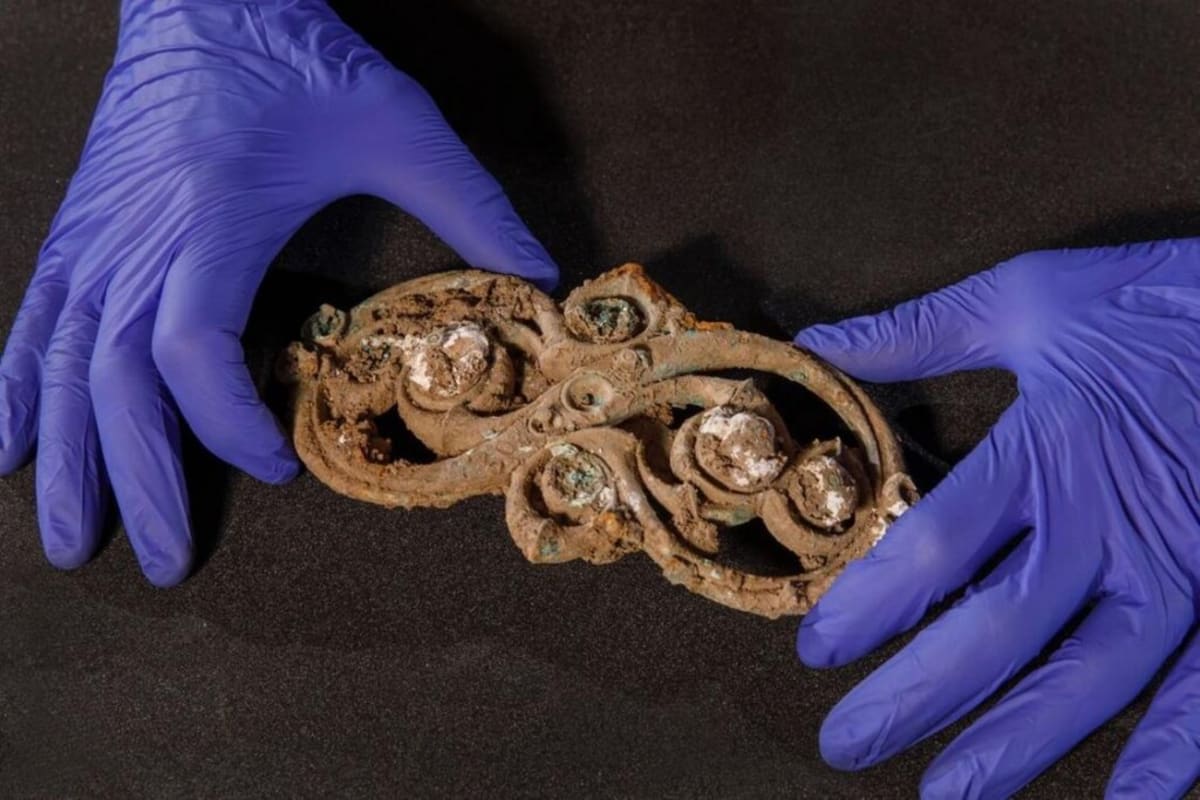 Britain's Largest Iron Age Hoard Reveals 4-Horse Carriage - Image 3