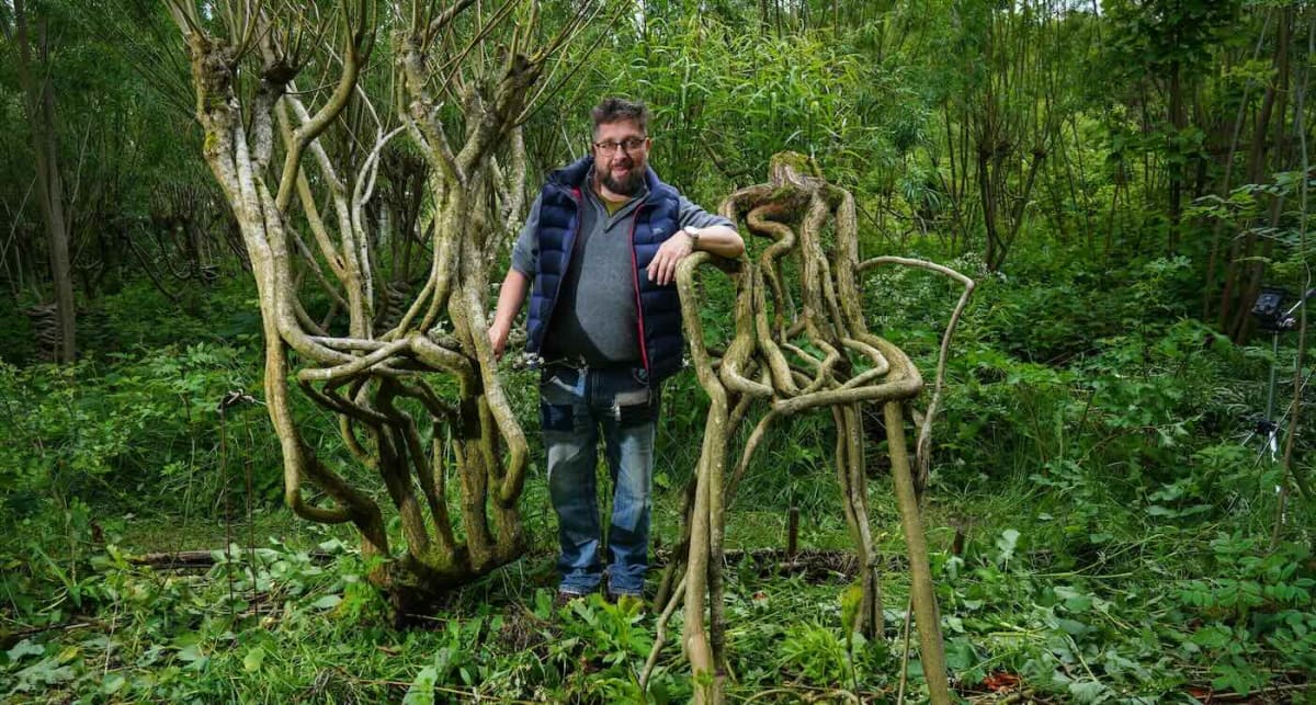 British Couple Grows Chairs Directly on Living Trees