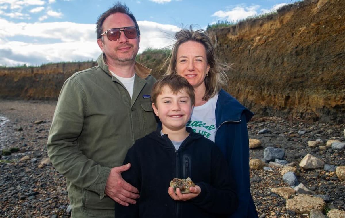 11-Year-Old Finds 2-Million-Year-Old Elephant Tooth on Beach - Image 3