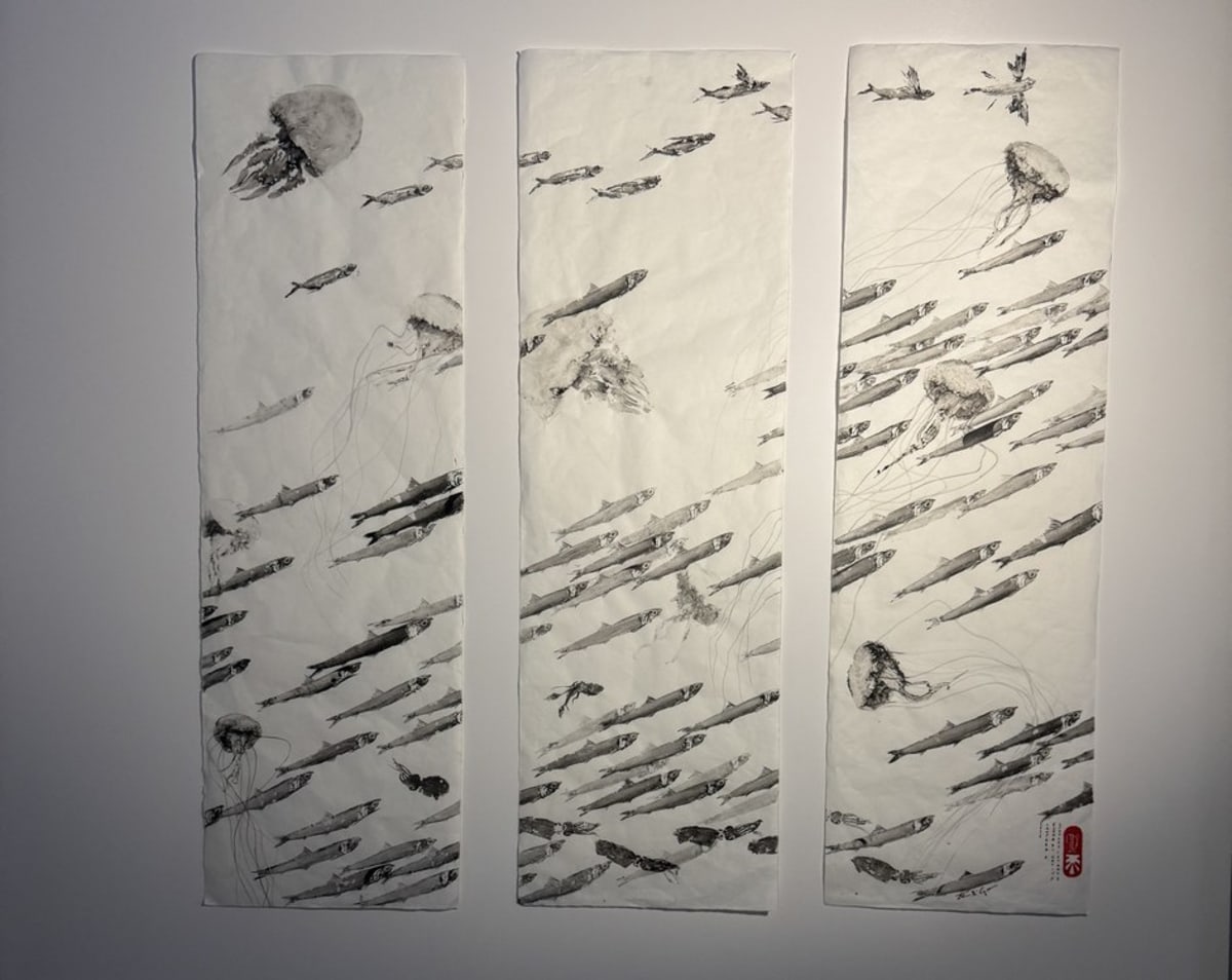 Japanese Fish Printing Evolves Into Global Art Movement