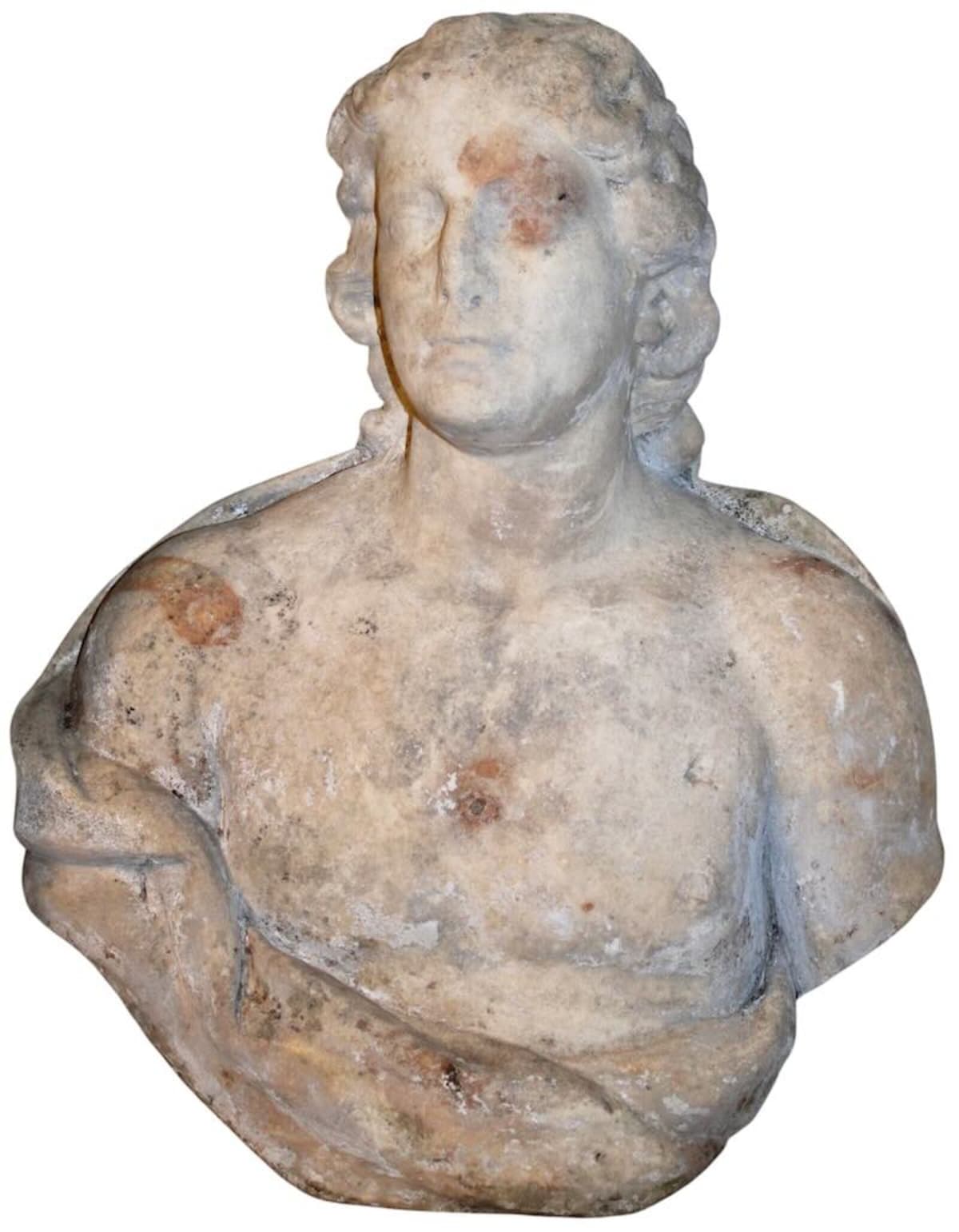 Garden 'Concrete' Statues Were 18th-Century Marble Busts - Image 2
