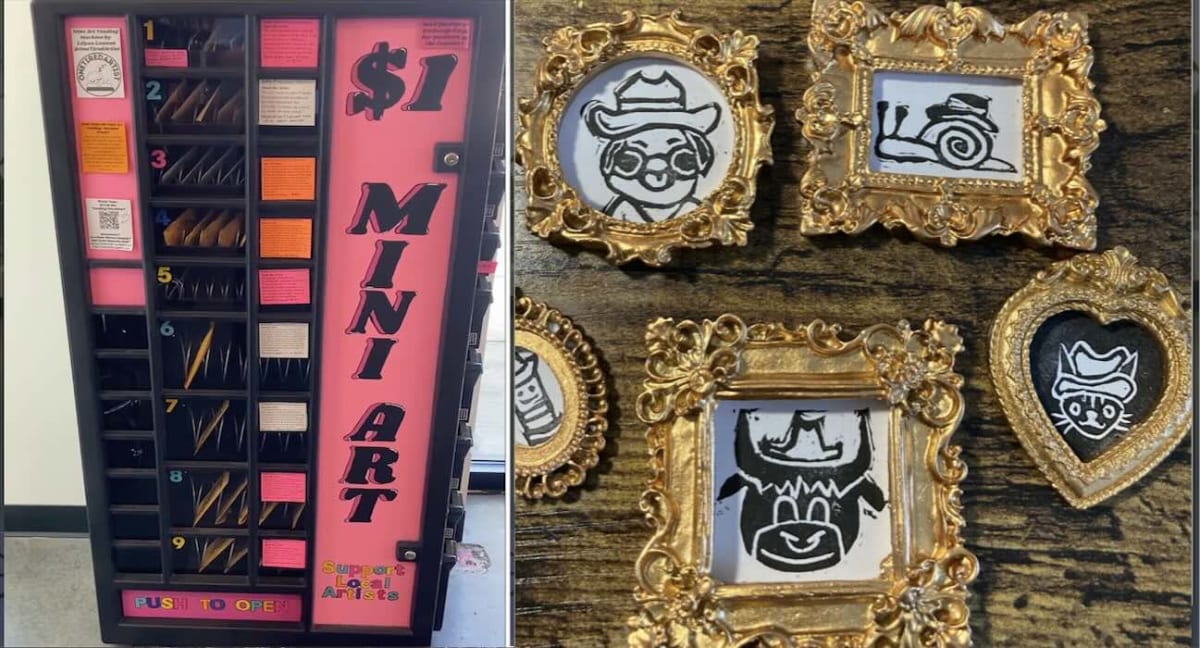 Minnesota $1 Art Machine Sells 3,000 Tiny Masterpieces