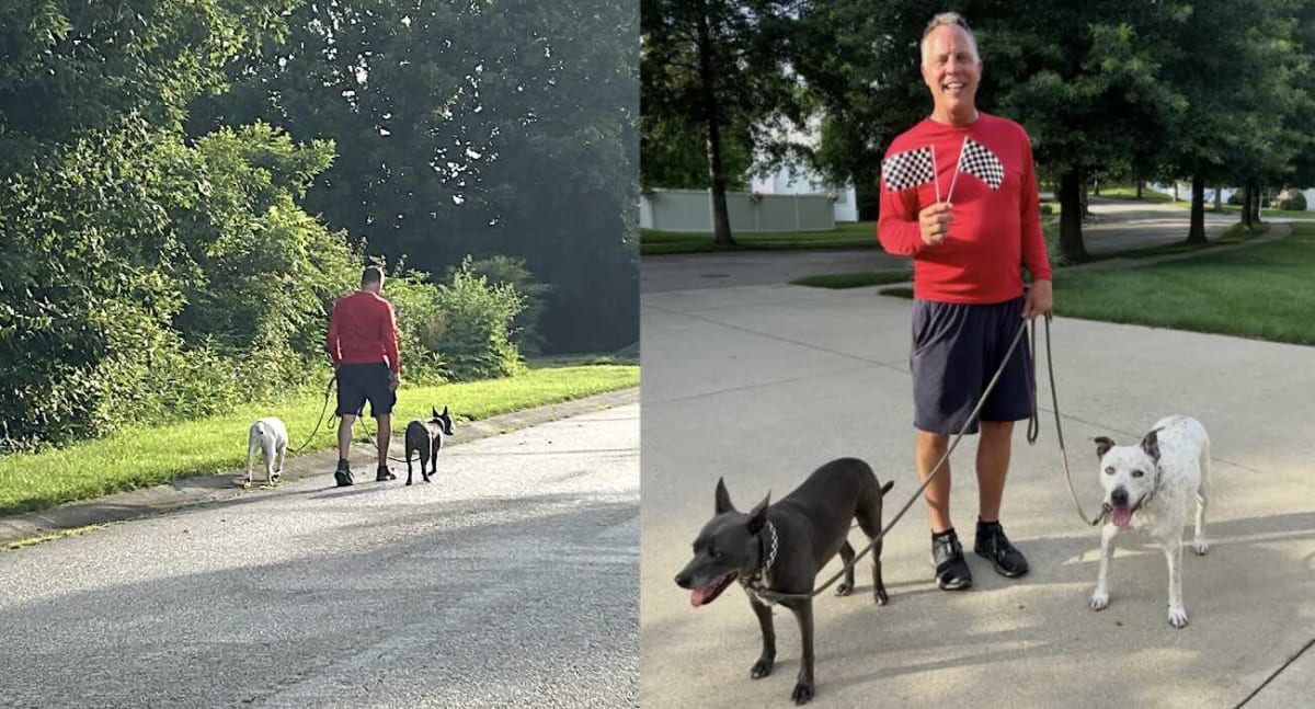Dad Walks 24,901 Miles in 14 Years, Wears Out 49 Shoes