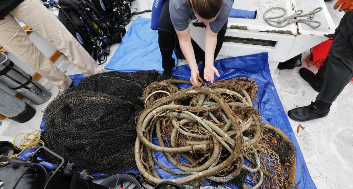 Hyundai Turns 320 Tons of Ocean Ghost Nets Into Car Mats - Image 2