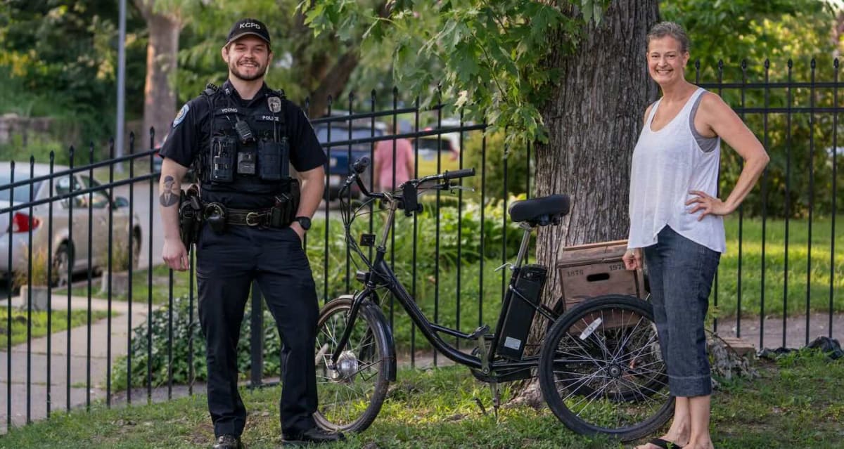 Kansas City Cop Finds Cancer Patient's Stolen E-Bike