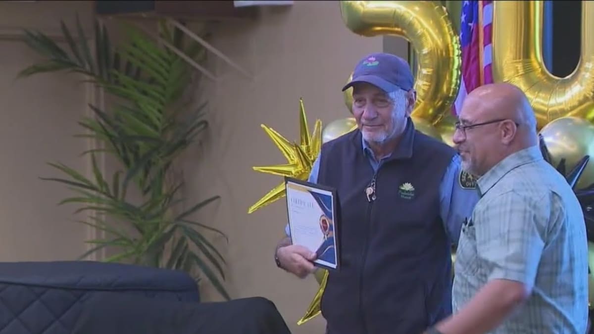 Security Guard Hits 50 Years, Zero Sick Days at Senior Home