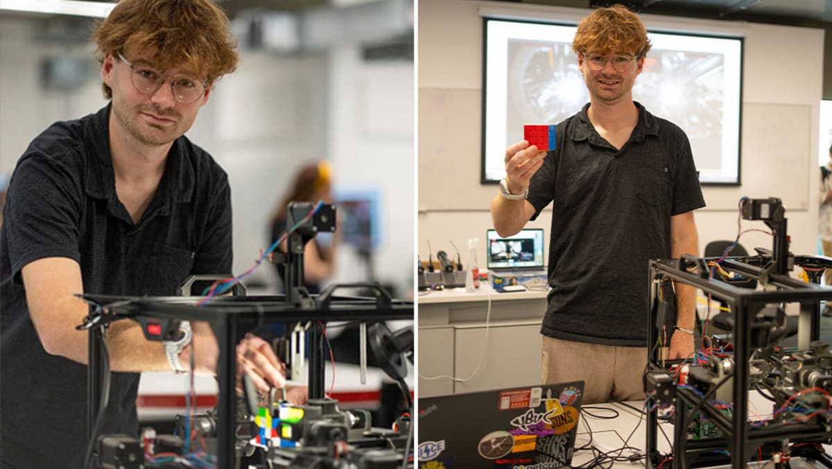 Brothers Smash 10-Year Robotics Record in 45 Seconds