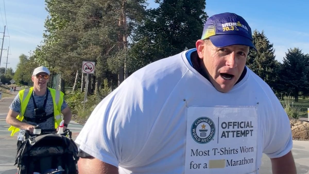 Idaho Dad Runs Marathon in 125 T-Shirts for STEM Education