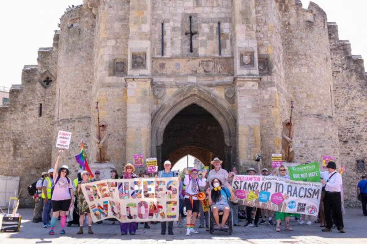 Southampton Marches for Refugees in Joyful Street Celebration - Image 5
