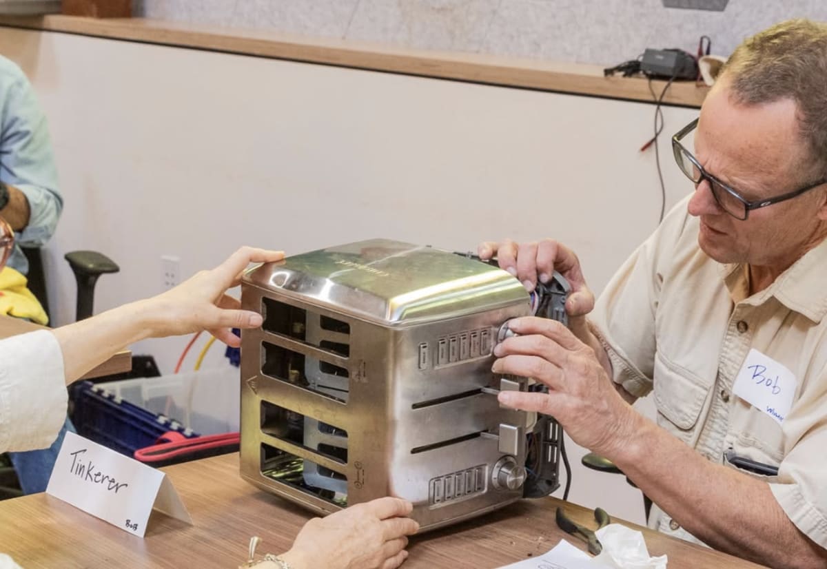 Santa Barbara's Repair Café Fixes 100+ Items for Free