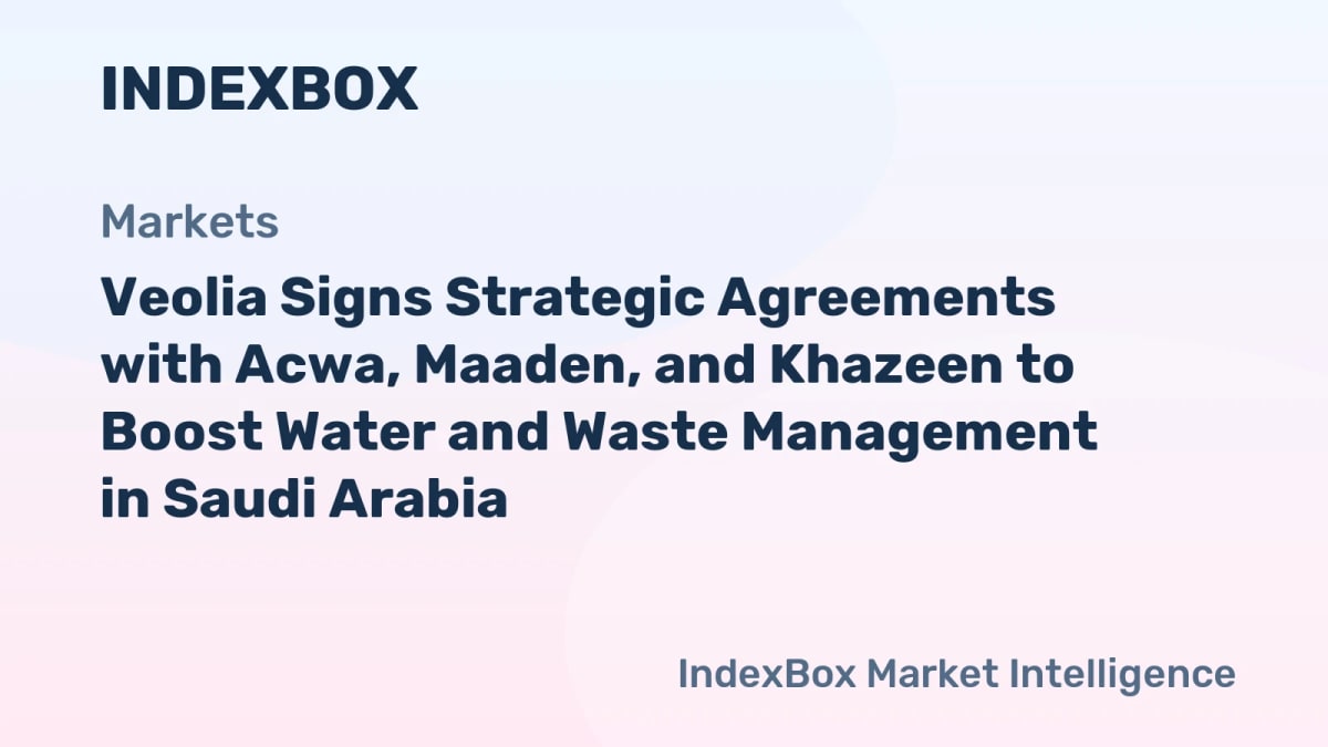 Saudi Arabia Partners with Veolia on Water and Waste Tech