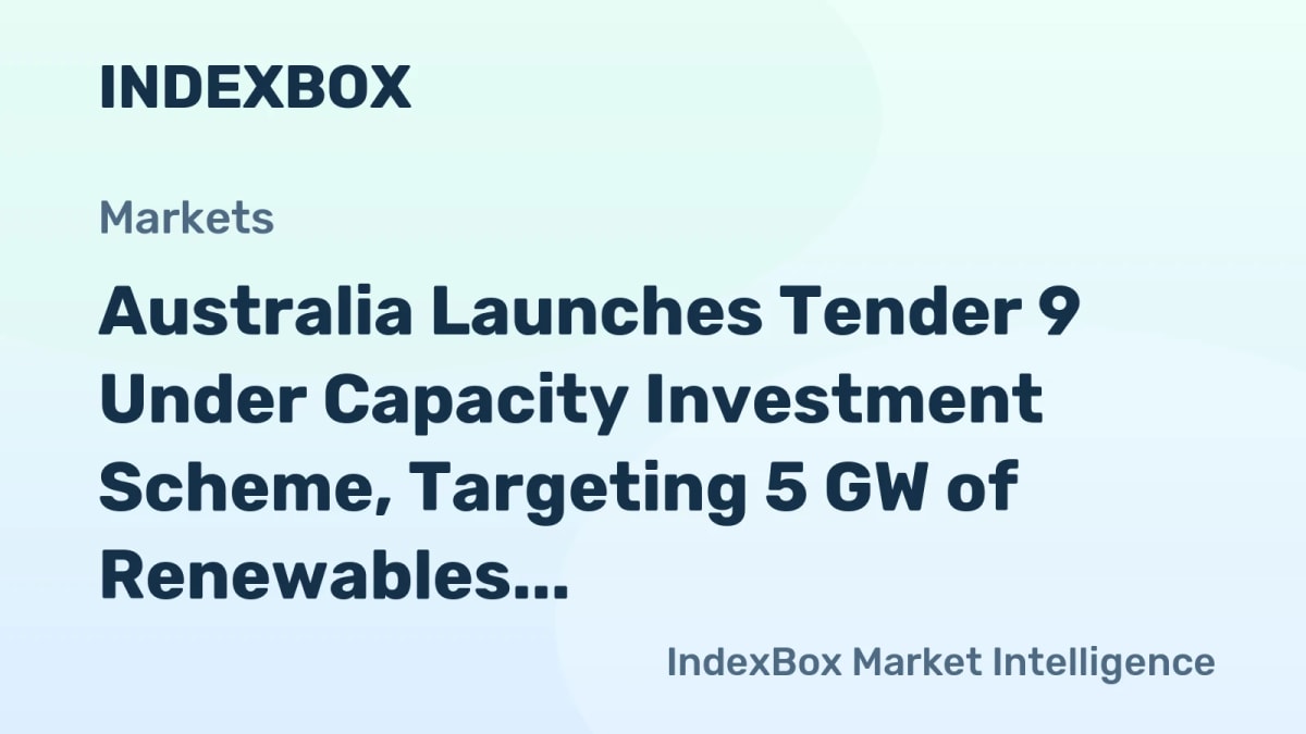 Australia Launches $5B Clean Energy Tender