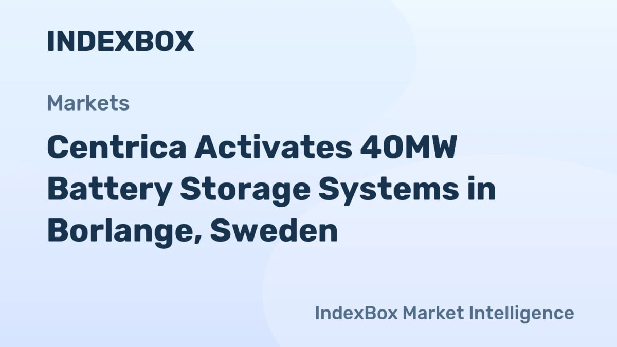 Sweden Activates 40MW Battery to Power Green Grid
