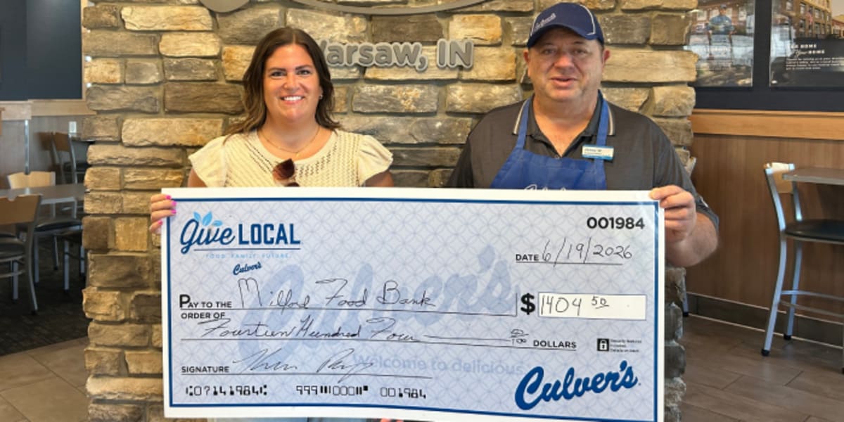 Warsaw Culver's Rubber Duck Sale Raises Funds for Kids, Food