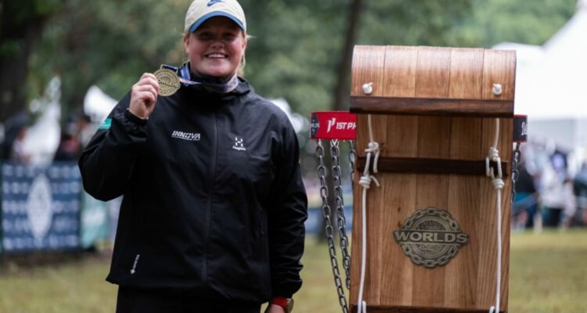 Eveliina Salonen Wins Second Disc Golf World Title by 17 - Image 2