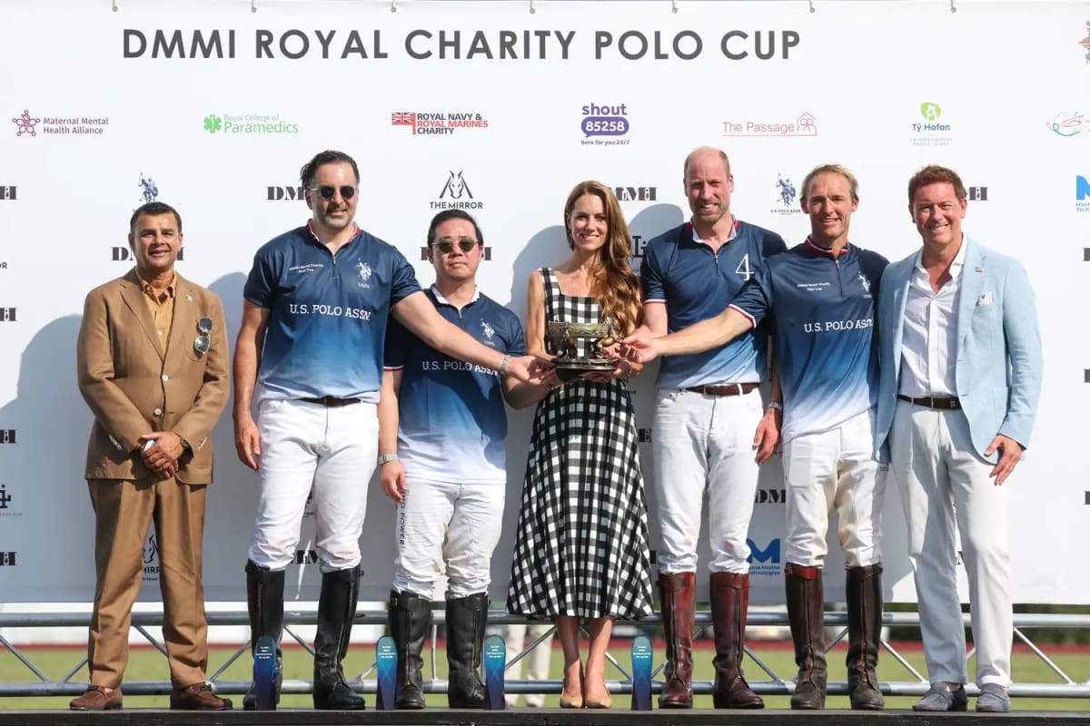 Kate Middleton's Quick Reflexes Save Trophy From Disaster - Image 4