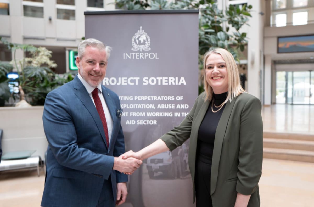 Hope for Justice First to Use INTERPOL Safety Checks