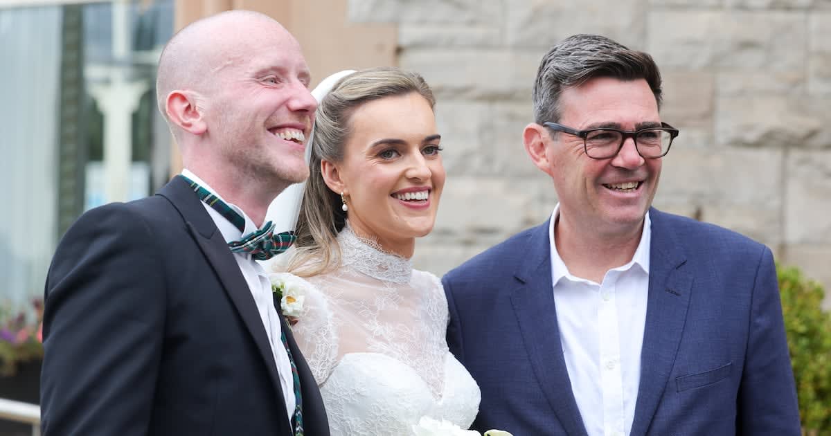 UK PM Andy Burnham Crashes Wedding, Makes Couple's Day