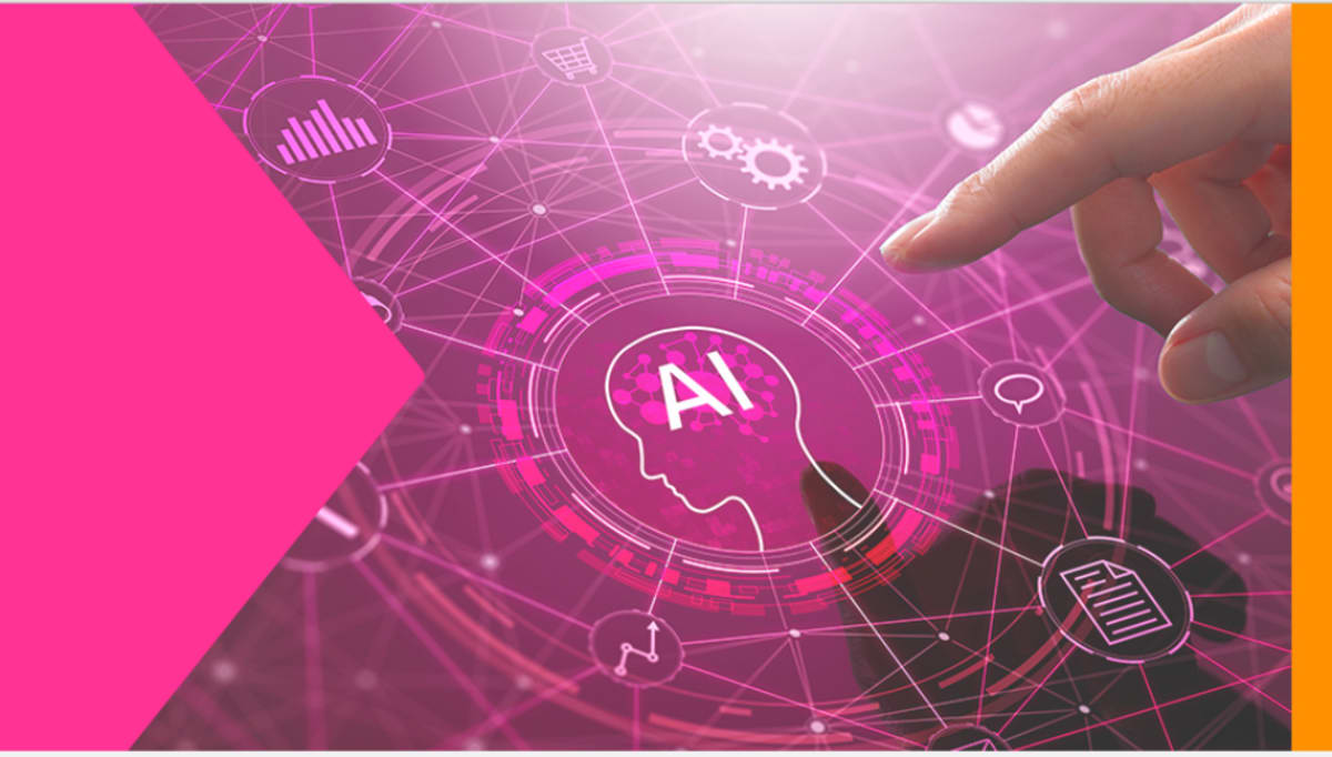 Young African tech professionals collaborating on computer screens displaying AI systems