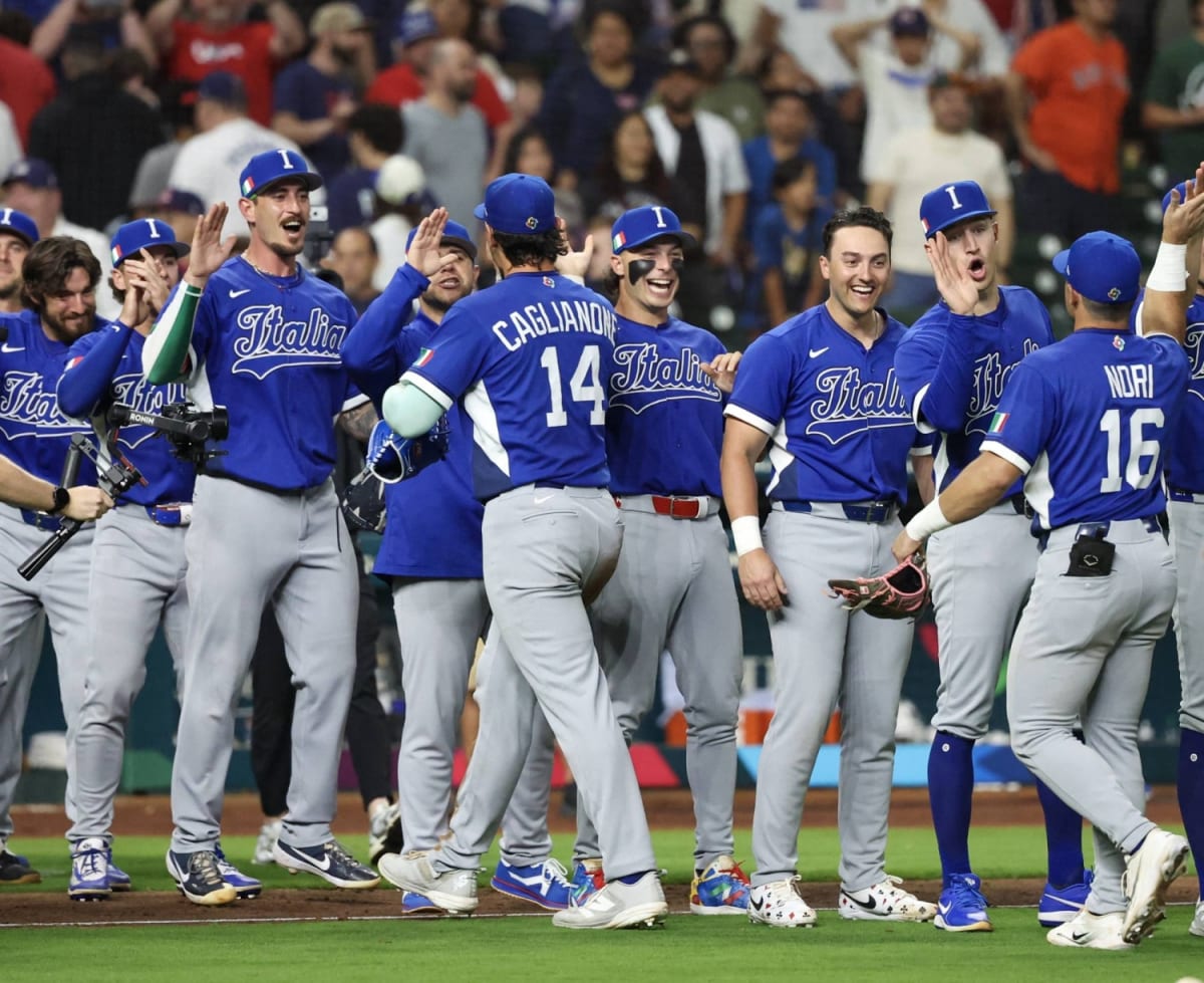 Italy Shocks Team USA 8-6 in World Baseball Classic