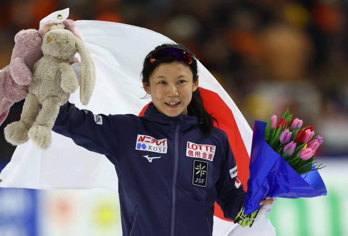 Japan Honors 10-Medal Olympian Miho Takagi