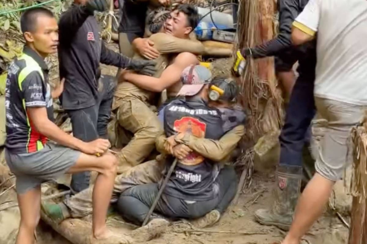 Hospital room where Laos cave survivors are helping rescue teams plan search mission